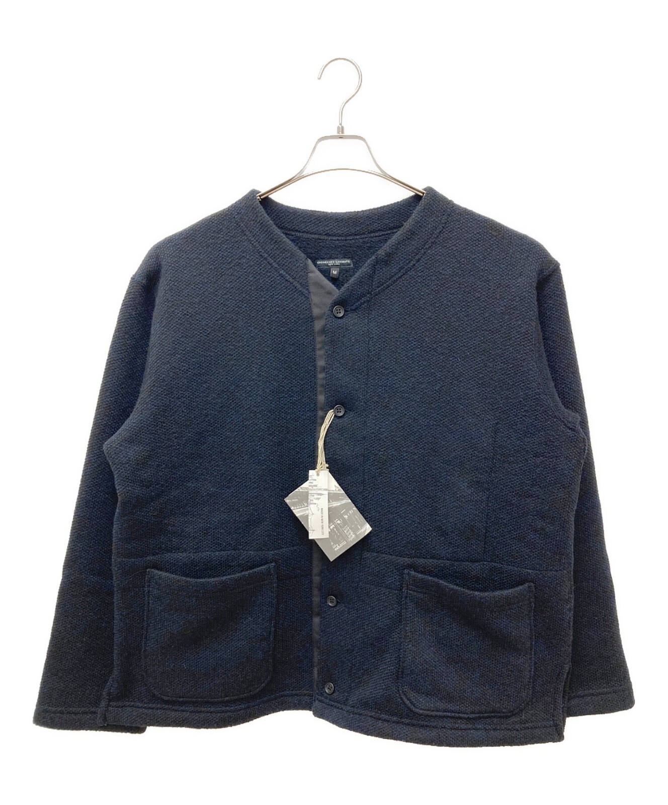 Engineered Garments Men's PC Twill Jersey Knit Cardigan Size Engineered Garments Men's PC Twill Jersey Knit Cardigan Size