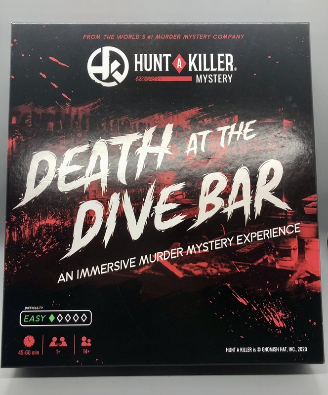 Hunt A Killer Mystery Death At The Dive Bar Complete True Crime Game