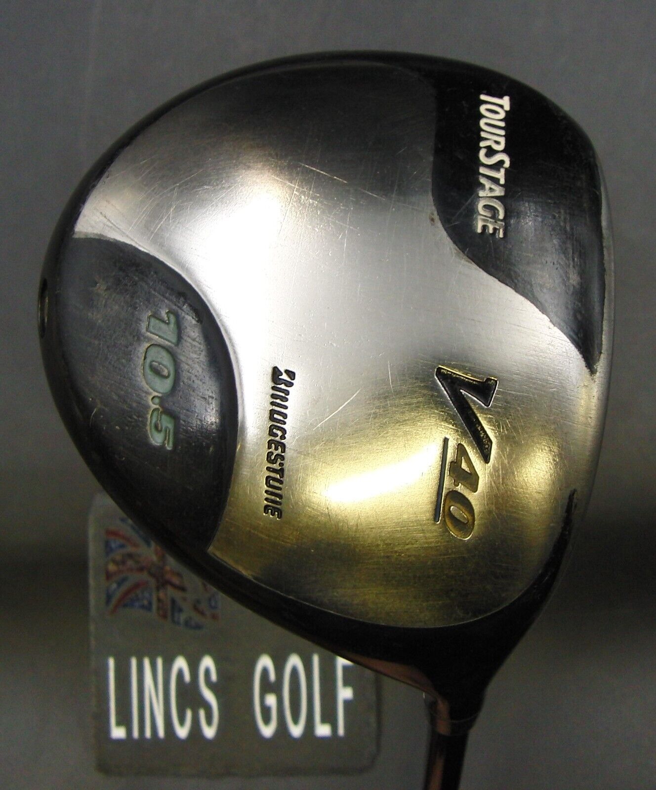 Bridgestone TourStage V40 10.5° Driver Regular Graphite Shaft Golf Pride Grip Bridgestone TourStage V40 10.5° Driver Regular Graphite Shaft Golf Pride Grip
