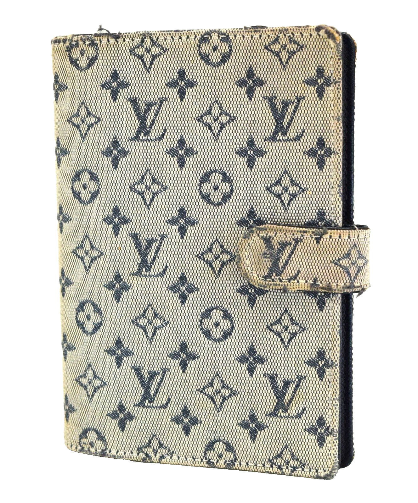 Auth Louis Vuitton Agenda PM Day Planner Cover Monogram Mini