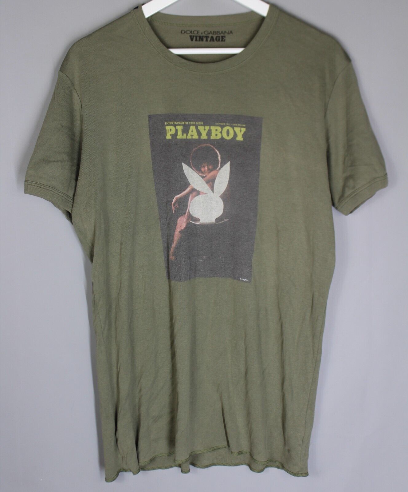 DOLCE & GABBANA VINTAGE PLAYBOY PRINT T SHIRT GREEN | eBay DOLCE & GABBANA VINTAGE PLAYBOY PRINT T SHIRT GREEN | eBay