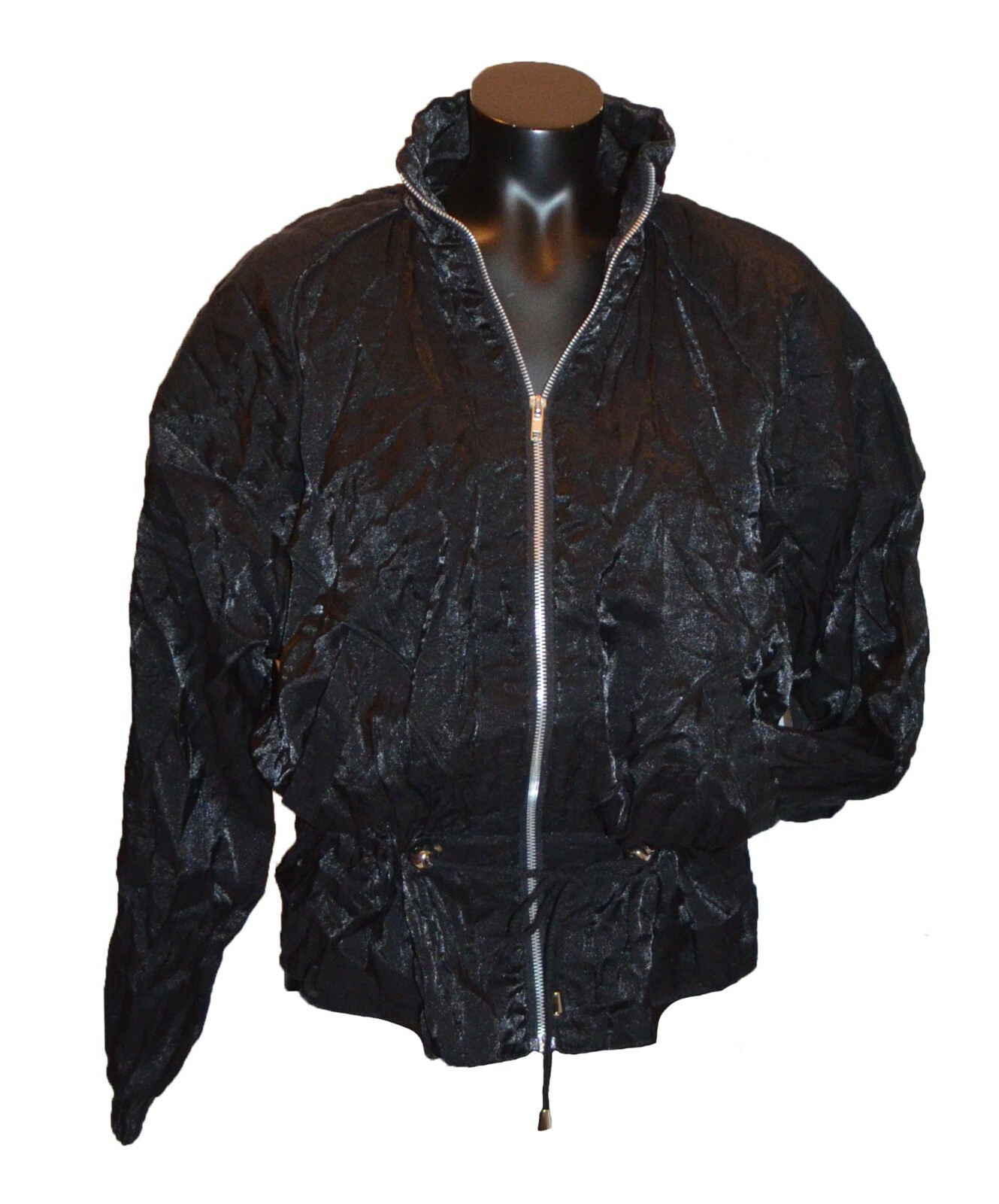 Eaphi　back ribbon classy jacket Diddi Moda Ribbon Leather Jacket - Jacket Hub
