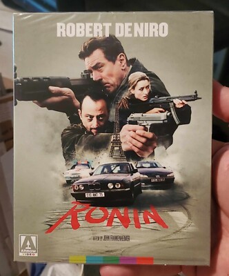 RONIN 1998 BLU-RAY + BOOKLET + SLIPCOVER ARROW VIDEO ROBERT DE NIRO RARE OOP