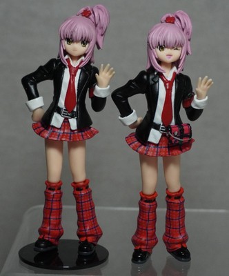 Yujin Shugo Chara! SR Figure Hinamori Amu Set of 2 Secret School Girl Uniform