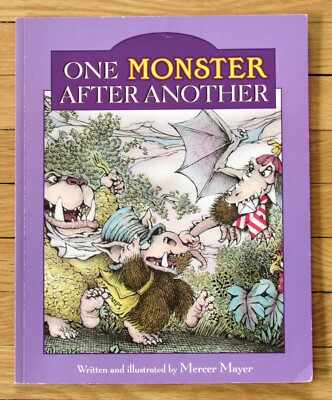 ONE MONSTER AFTER ANOTHER Mercer Mayer McGraw Hill 2003 PB L1