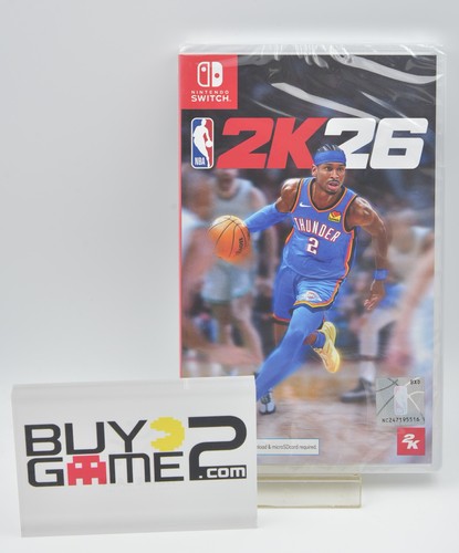NEW Switch NBA 2K26 NBA2K26 2026 (US, English/ Chinese