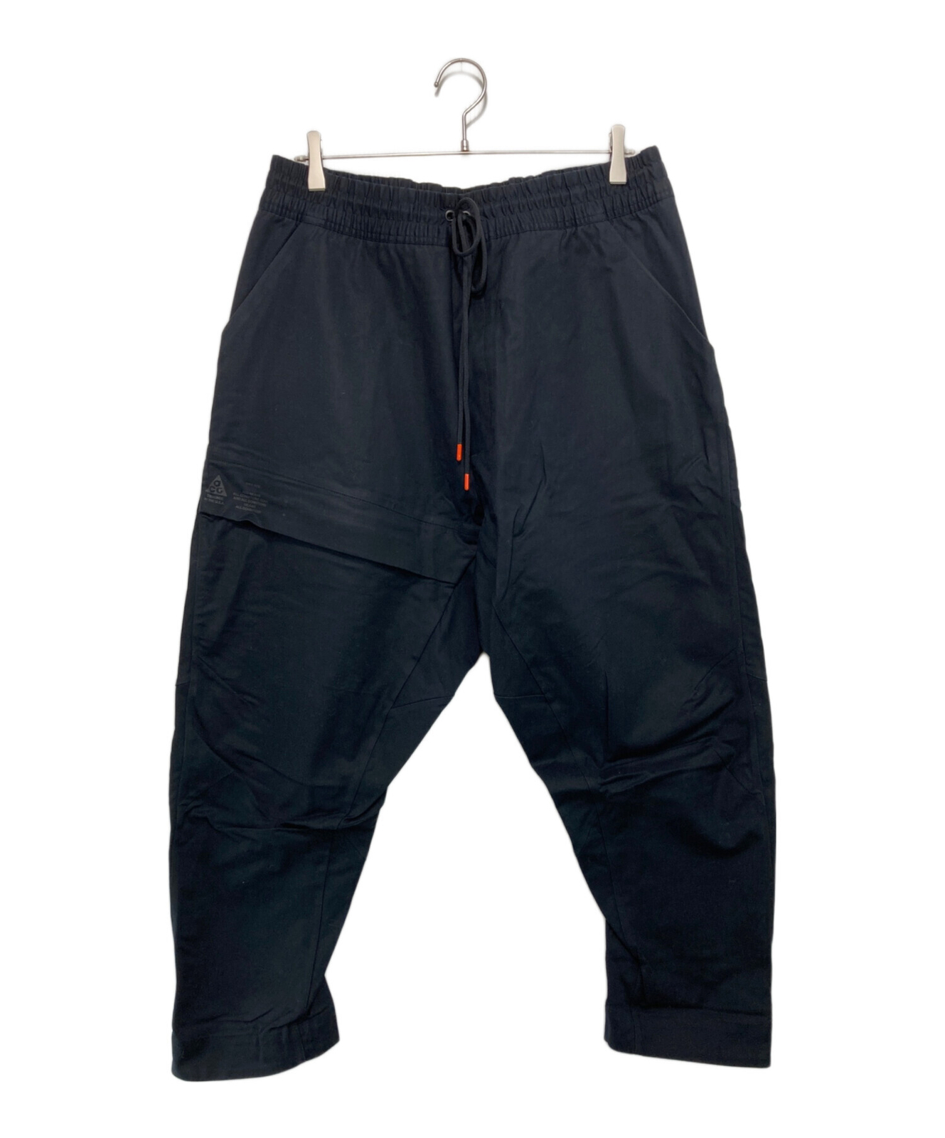 MALBON NIKE マルボン ナイキ PANTS NAVY 34×32 Size M $110 Nike Air Max Sportswear Woven Lined Pants BINARY