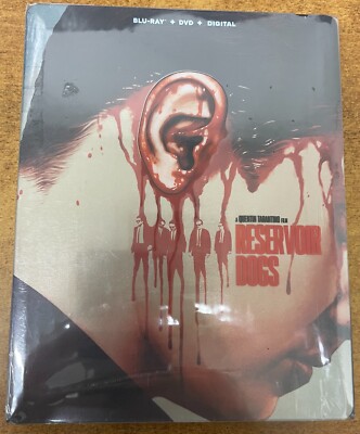 Reservoir Dogs (Blu-Ray, DVD, Digital) Steelbook w/ Slipcover, BRAND NEW