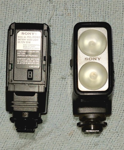 新品！Sony hvl-20dw2ビデオライト Sony HVL-20DW2 20W Video Light HVL20DW2 B&H Photo Video