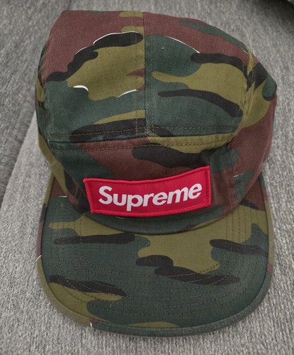 Supreme Military Jigsaw Camo Camp Cap Hat SS18 | eBay