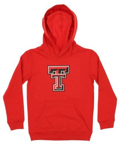 Outerstuff NCAA Kids (4-7) Замшевая толстовка с капюшоном Texas Tech Red Raiders Fan
