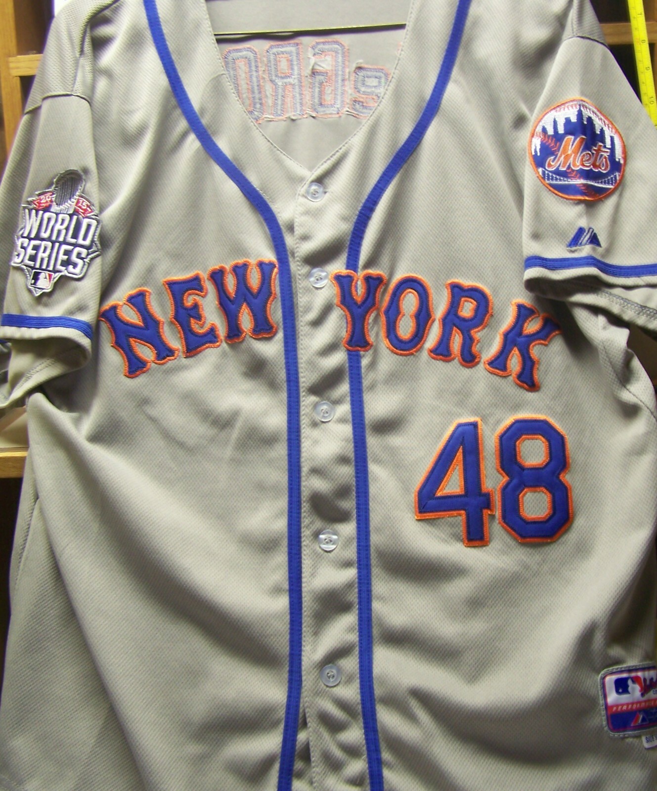 正規品　ニューヨーク・メッツ deGROM ユニフォーム 48 正規品 ニューヨーク・メッツ deGROM ユニフォーム 48 New York
