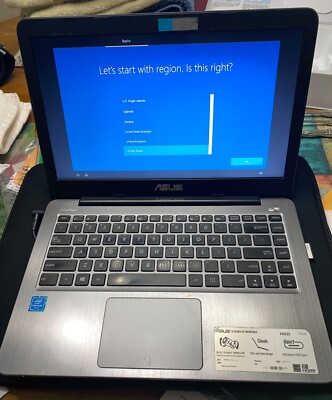 Asus E403S 14'' Laptop - Pentium N3700 @ 1.60 GHz- 4GB - 128GB SSD - Windows10