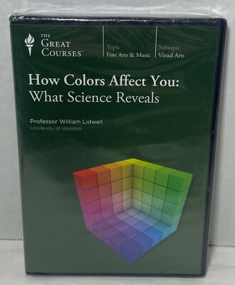 Great Courses How Colors Affect You: What Science Reveals Teaching Co DVD NEW