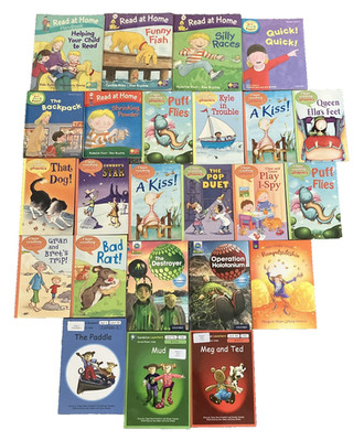 Phonics Books Bundle x 24 I Love Reading Phonics Biff Chip Dandelion