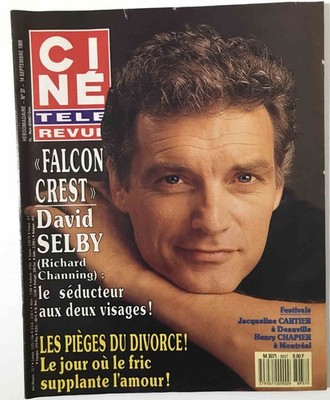►CINE REVUE n°37/1989-DAVID SELBY-RICHARD CHAMBERLAIN-SHEILA-KAAS-GUICHARD