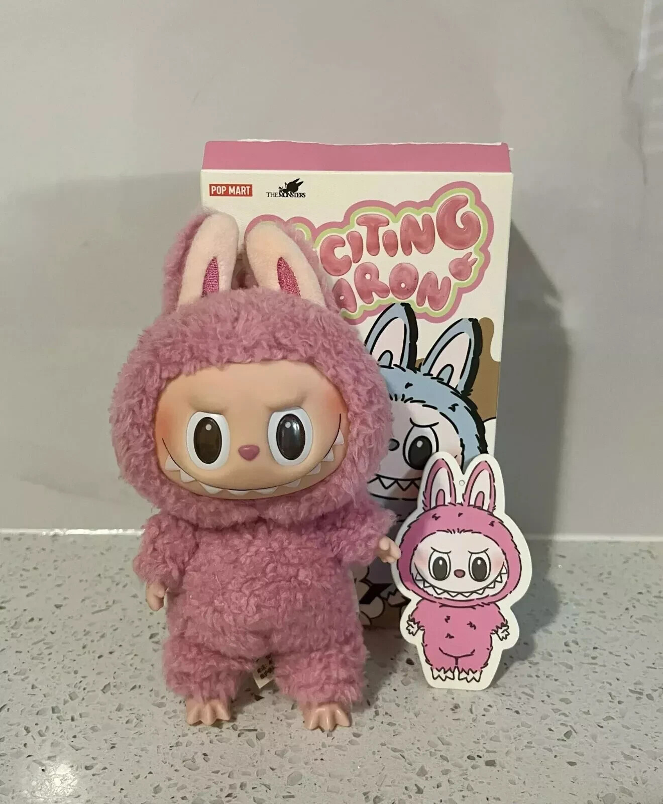 ぬいぐるみ POPMART THE MONSTERS LABUBU Lychee Berry POP MART LABUBU-The Monsters-Macaron-Plush Dolls Figure