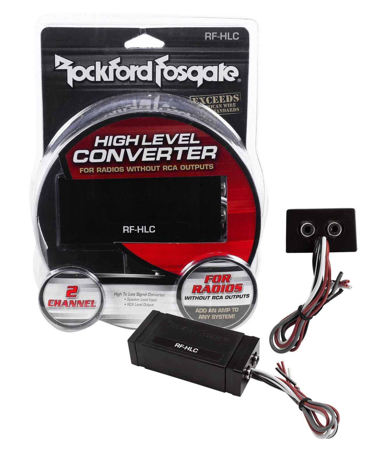 Rockford Fosgate RF-HLC High Level to Low Level Adaptor | eBay