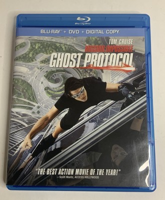 Mission: Impossible Ghost Protocol (Blu Ray) -FREE/SAME DAY SHIPPING!!!-