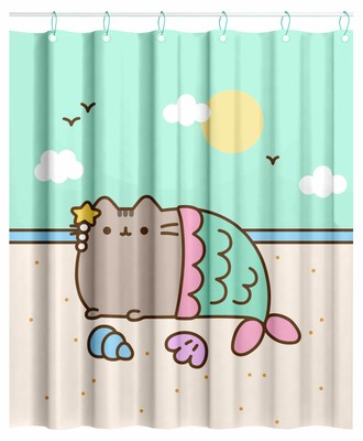Pusheen Shower Curtain For Sale Online