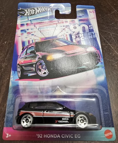 Hotwheels 2025?6? HONDA CIVIC EG 58 パルクロ NEW 2025 Hot Wheels Fast & Furious Silver Series Honda Civic