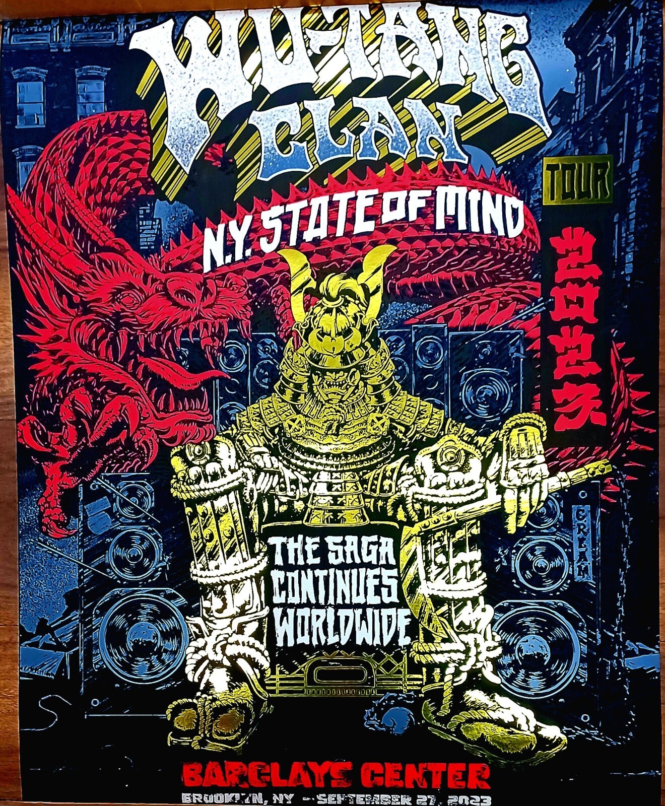 ✈ WU-TANG CLAN JAPAN TOUR (1997) フライヤー ✈ WU-TANG CLAN JAPAN TOUR (1997) フライヤー WU-TANG CLAN