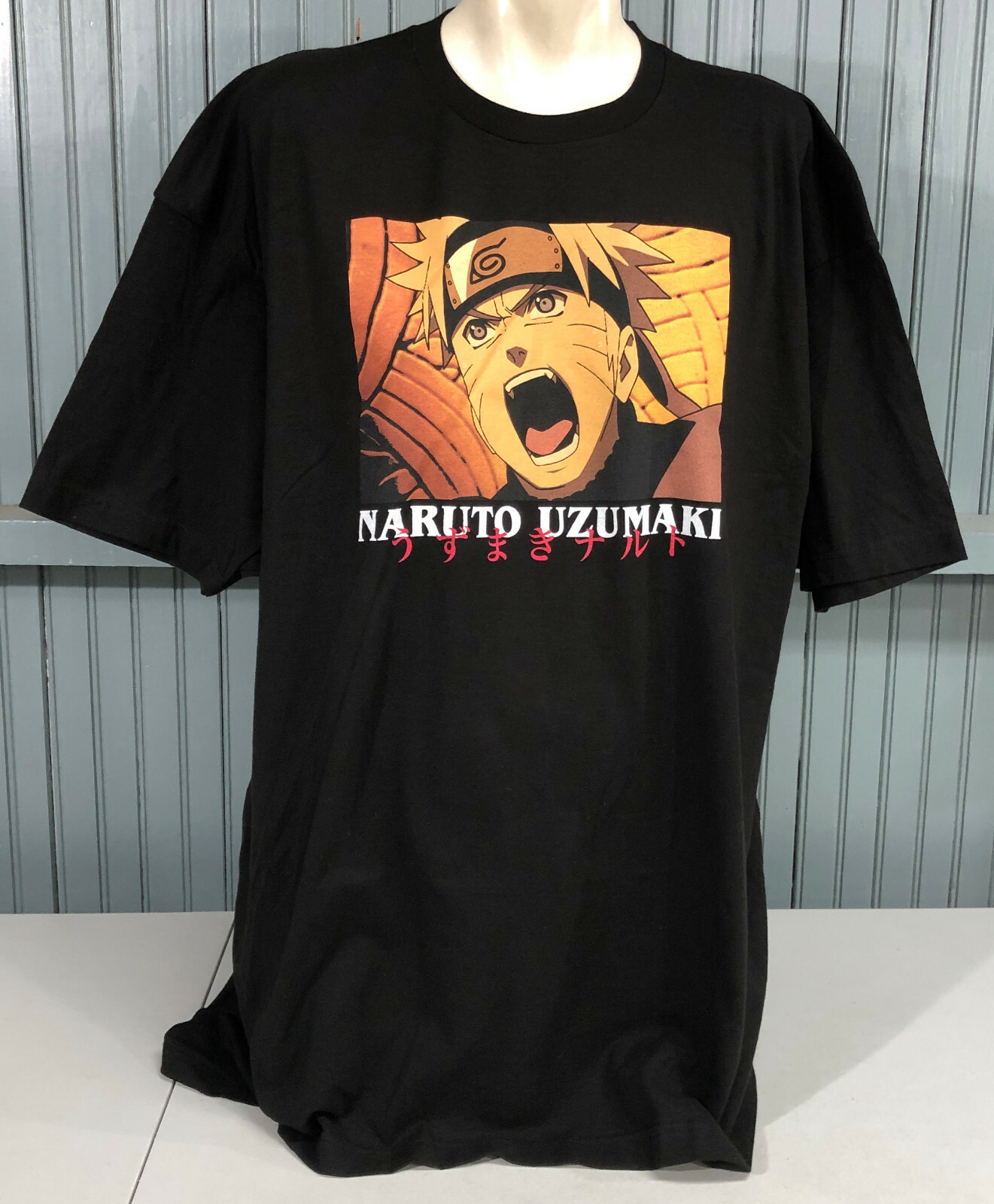 Naruto Uzumaki Japan Anime Shippuden Collection XXXL Black