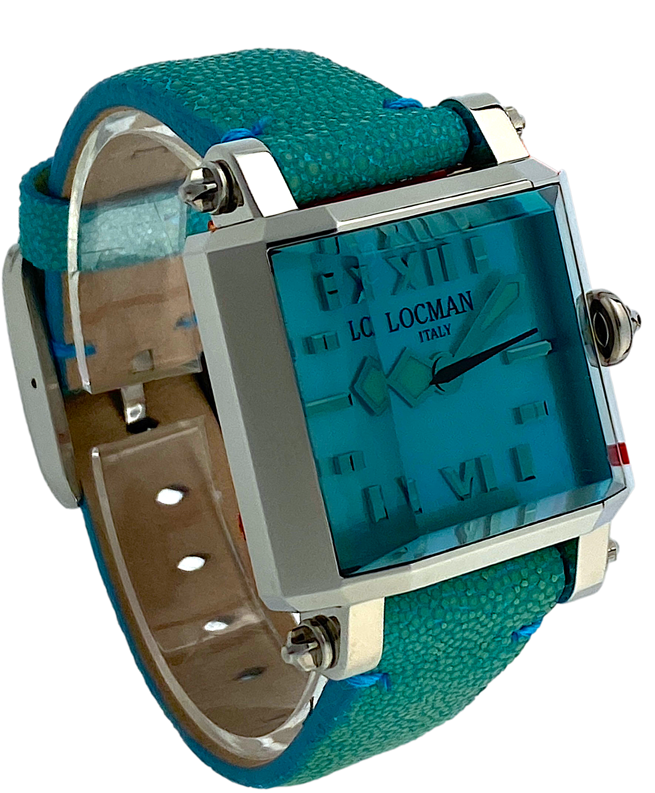 Pre-owned Locman Ladies'  Ref 280 Stingray Mother-of-pear Quartz Watch W/r 3 Atm, 37 X 45mm