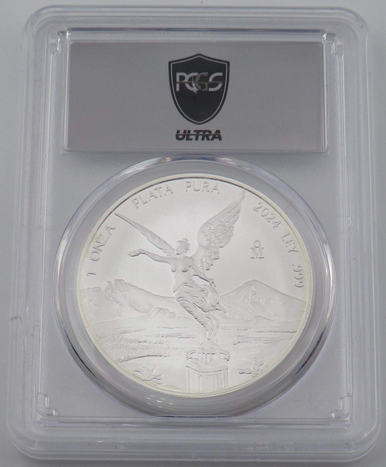 2024 Libertad Onza PCGS MS70 Mexico Silver Coin Ultra Label