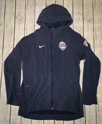 Team USA Basketball 2016 Olympics Nike Dri Fit Hyperlite Full Zip Hoodie Size L