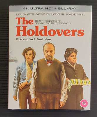 The Holdovers [4K UHD + Region B Blu-ray] (Alexander Payne) Slipcover [UK] *READ