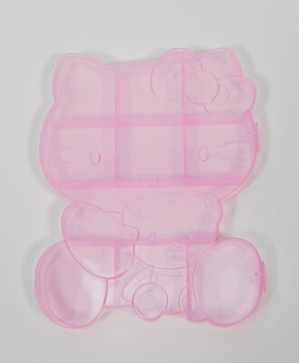 Sanrio Hello Kitty Jewelry Storage Case Medicine Pill Box Storage Box Organizer
