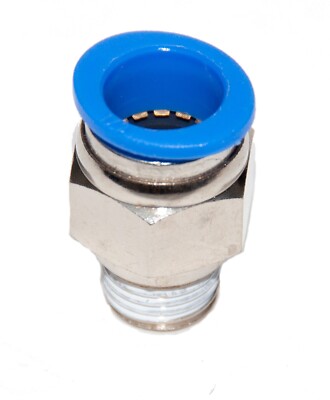 5 Pieces pneumatic 1/2'' Tube x 1/4'' NPT Male connector push to connect  fitting