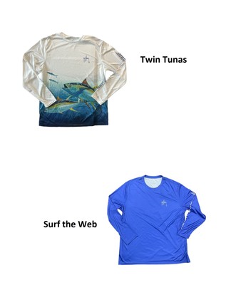 

Мужской влагоотводящий солнцезащитный топ Guy Harvey UPF 30