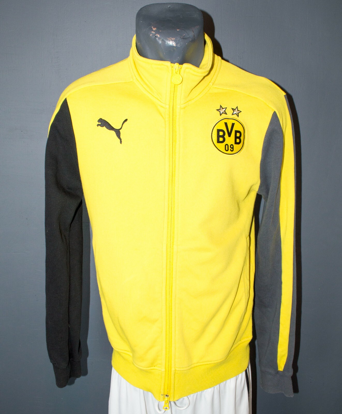 極美品 PUMA BVB09 ボルシア ドルトムント Track Jacket ドルトムント ゲーミングジャケット 25-26 - ボルシア