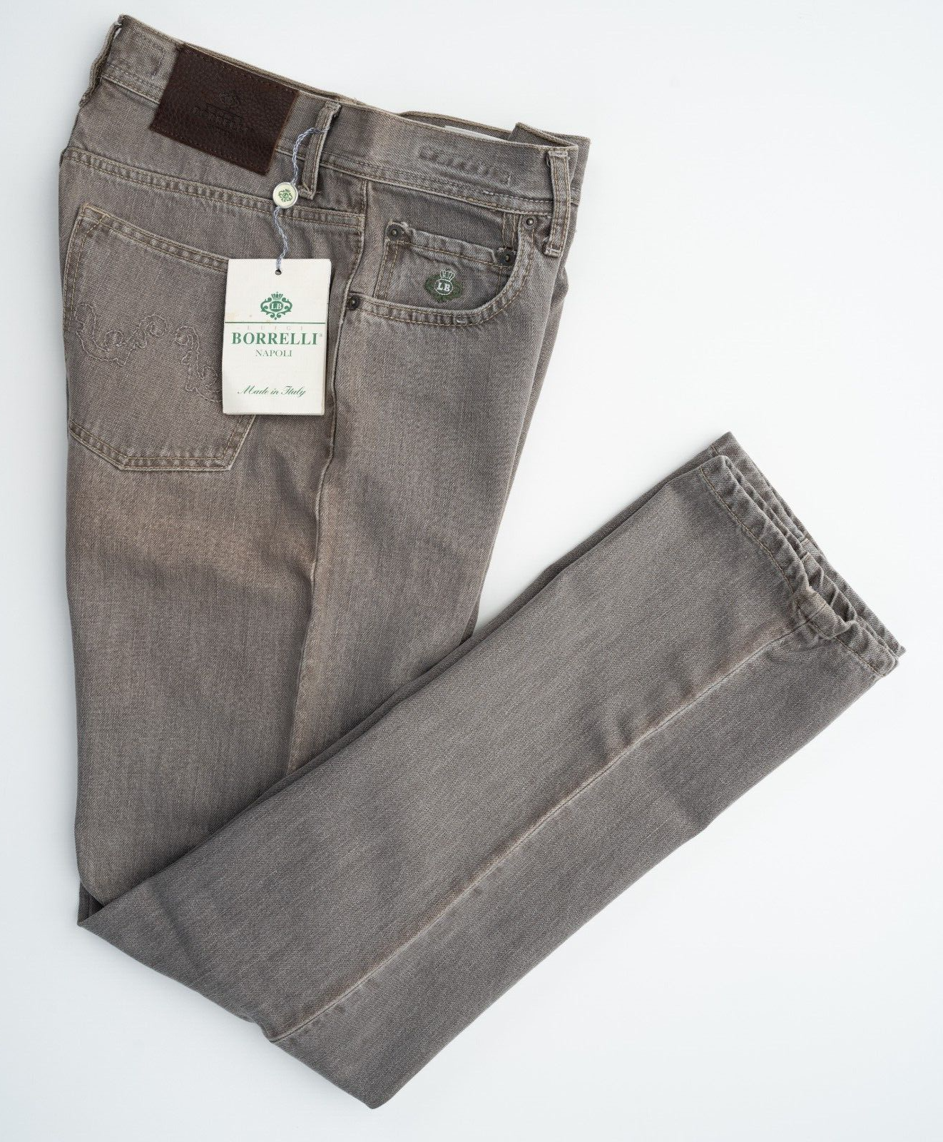 INCOTEX Beige Cotton Jeans Slim Sky Lightweight Chino INCOTEX Beige Cotton Jeans Slim Sky Lightweight Chino