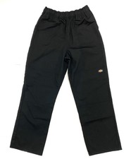 Dickies Size Small Chef Pants Work Pant Black Baggy ...