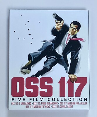 OSS 117 Five Film Collection Kino Lorber Classics Blu-Ray New OOP Slipcover