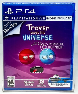 Trover Saves The Universe - PS4 - Brand New | Factory Sealed