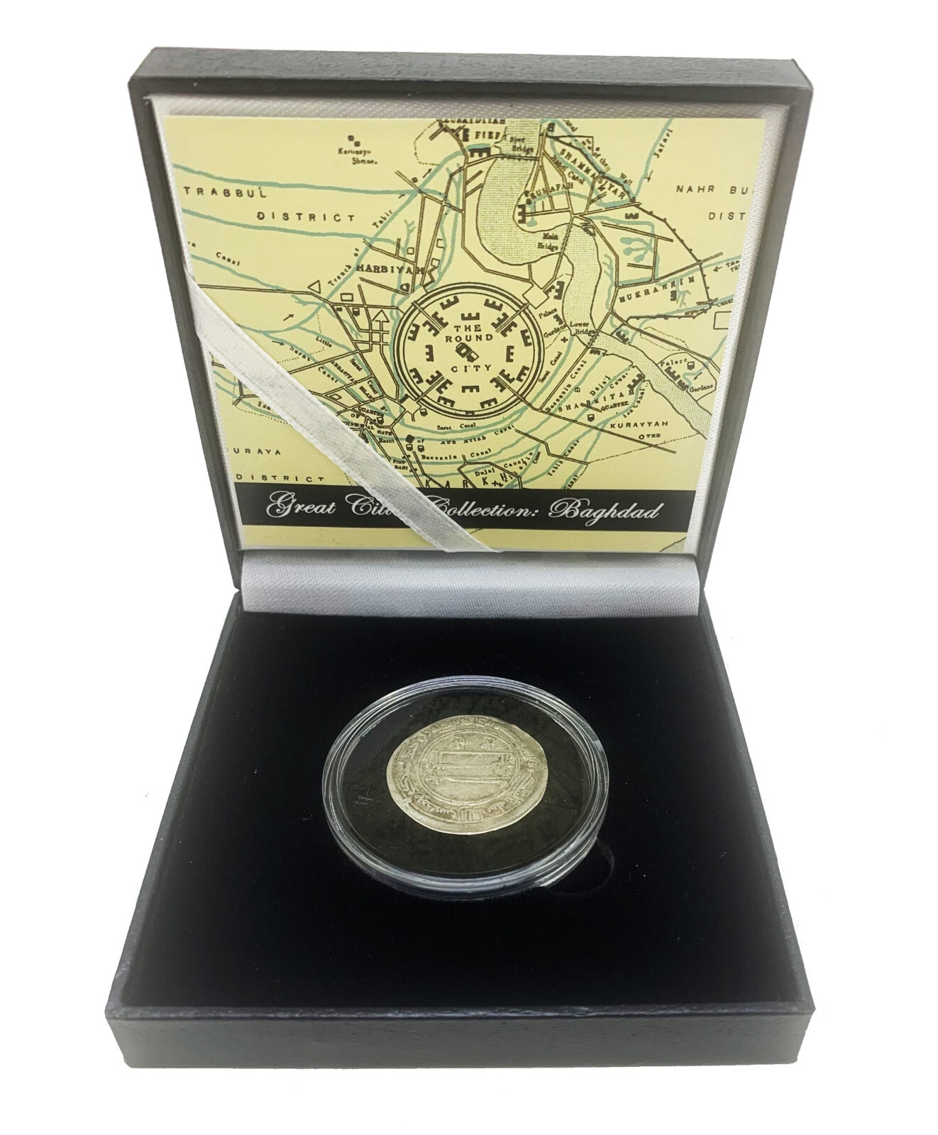 Bazaar of Baghdad Signed Altered ② Great Cities Collection: Baghdad SILVER Coin Struck by Al