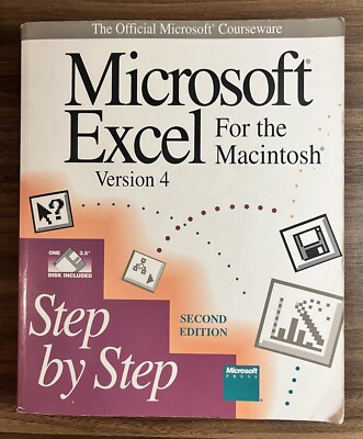 Microsoft Excel for the Macintosh, Version 4: Step by Step: The Official, Disk