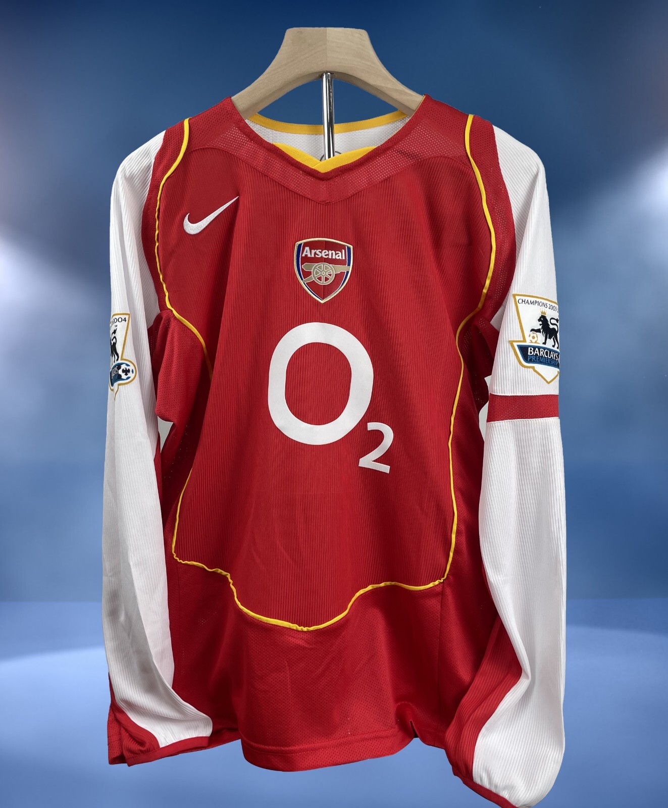 Arsenal 03-04 Home Long Sleeve Jersey - Champions Edition Arsenal 03-04 Home Long Sleeve Jersey - Champions Edition