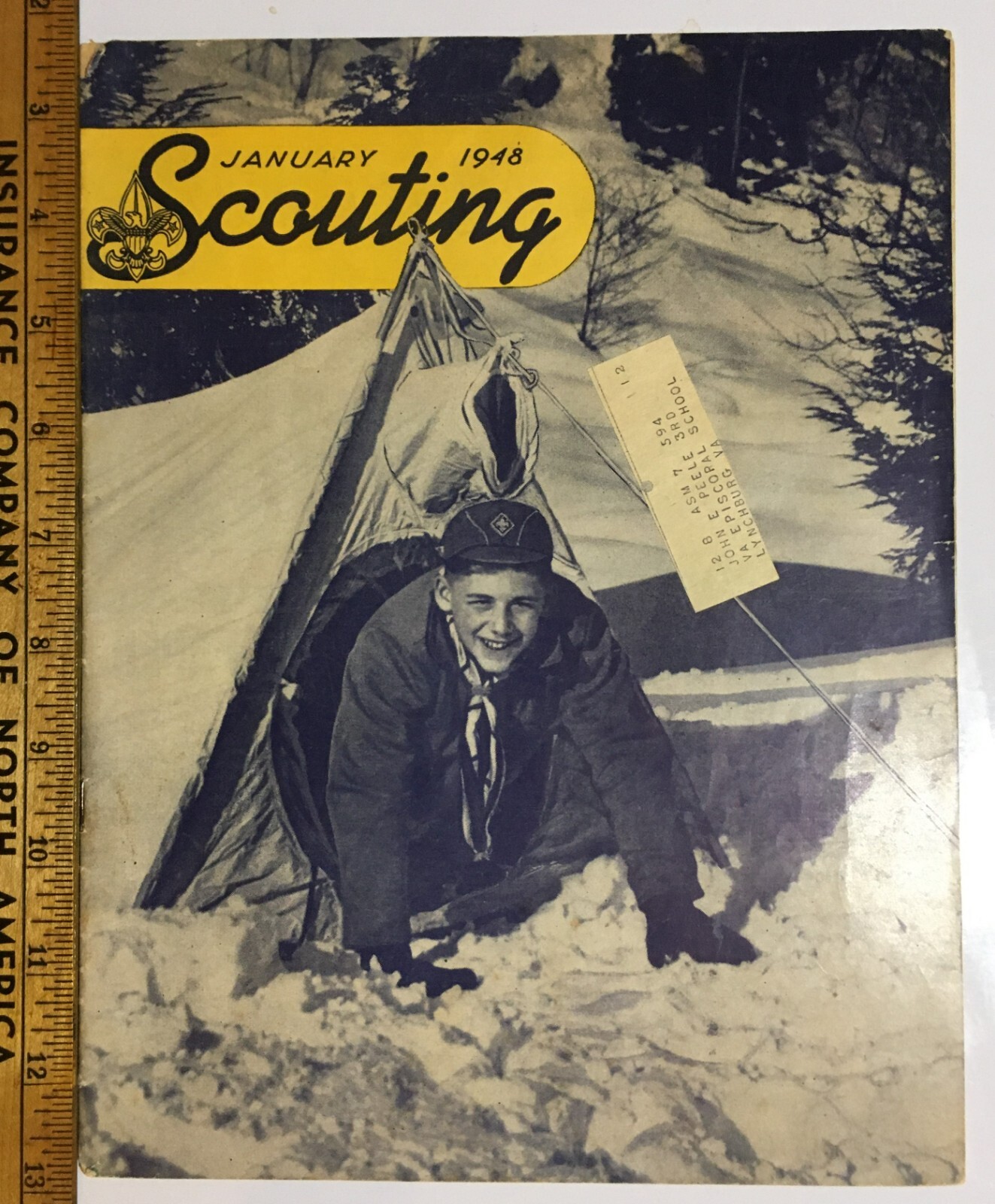 Vintage Scouting Magazine January 1948 BSA Used