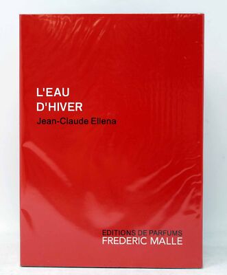 Frederic Malle L'Eau D'Hiver Jean-Claude Ellena Editions De EDT Parfum 3.4 Oz