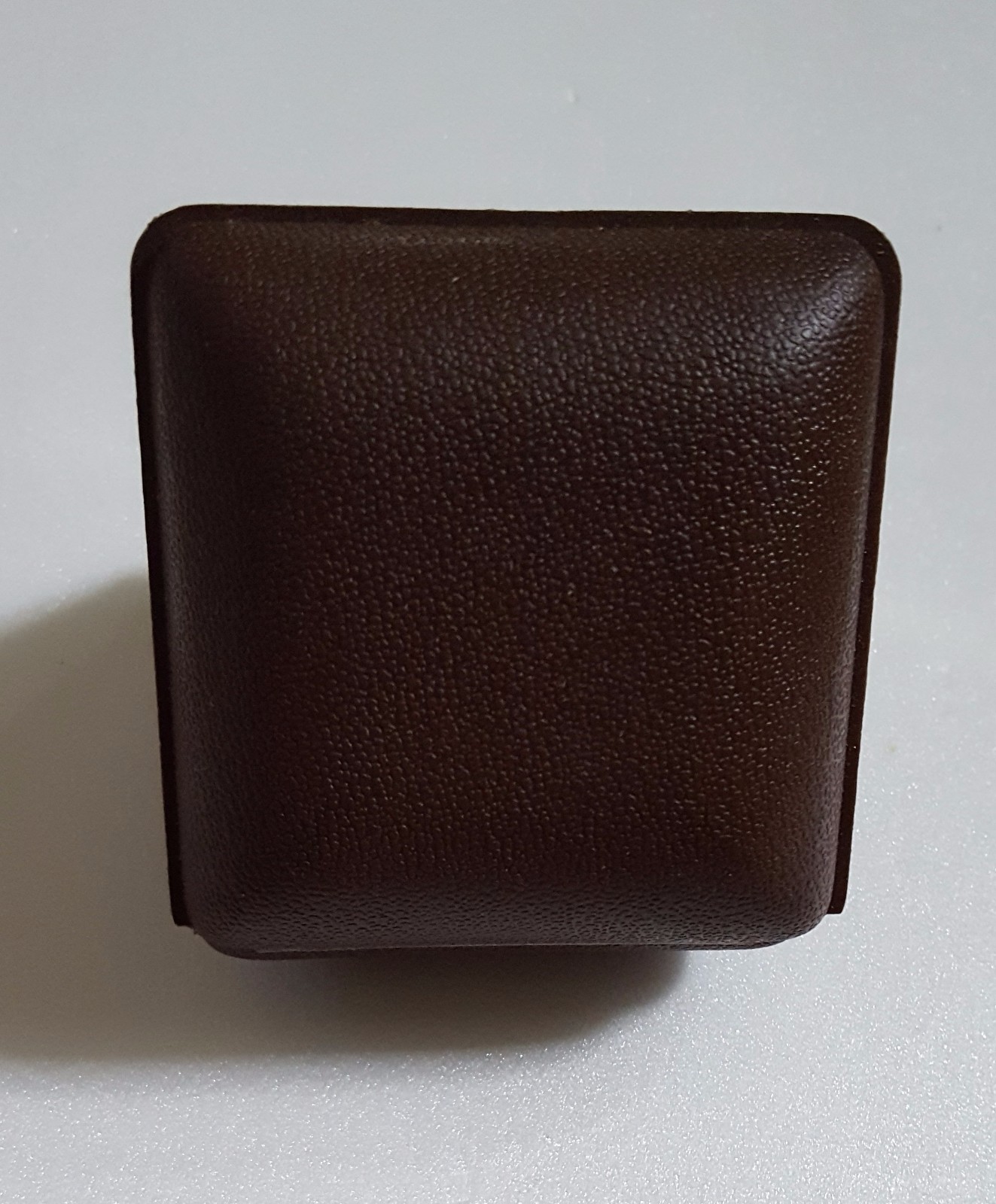 Vintage Travel Alarm Clock Seth Thomas  Brown Plastic Case Wind up Made Germany