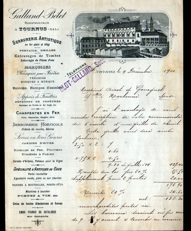 Tournus (71) Serrurerie Artistique 