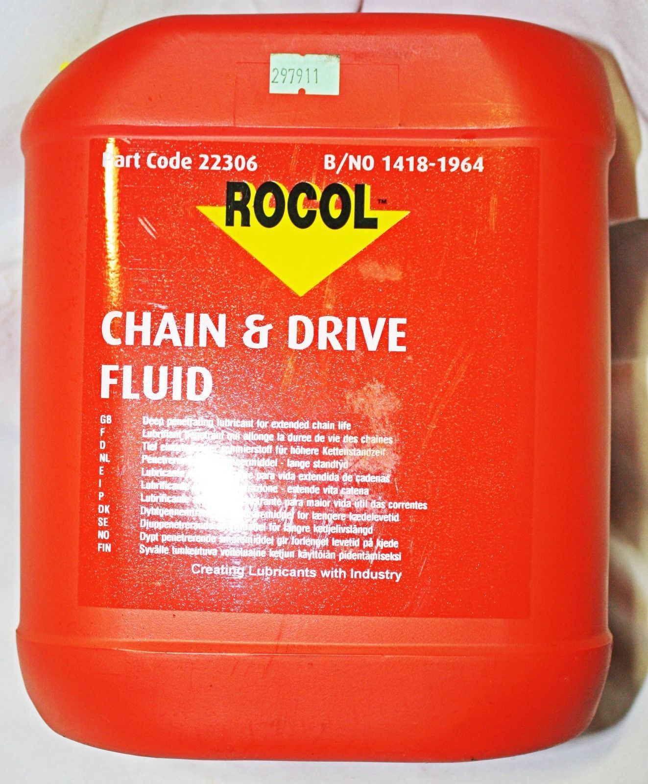 Chain Lubricant Vehicle Spray Lubricants