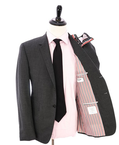 THOM BROWNE ビジネススーツ SIZE 3 グレー これが最高のグレースーツ！！[2014.11.18発行]｜トレファク
