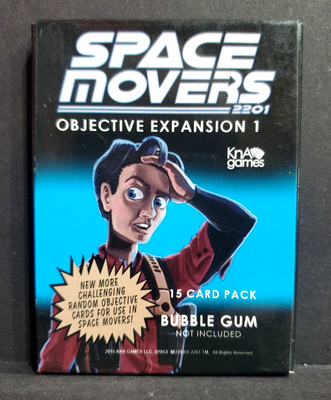 SPACE MOVERS Objective Expansion 1  Card Pack for Board Game