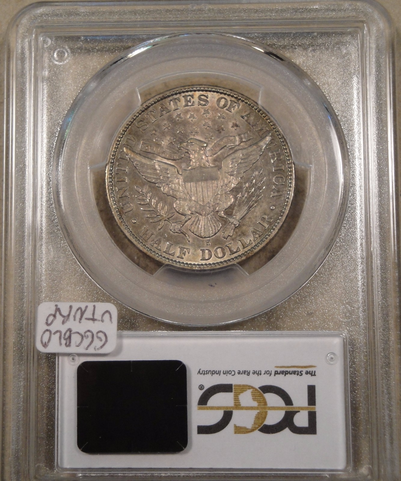 1906-S Barber Half Dollar PCGS AU53